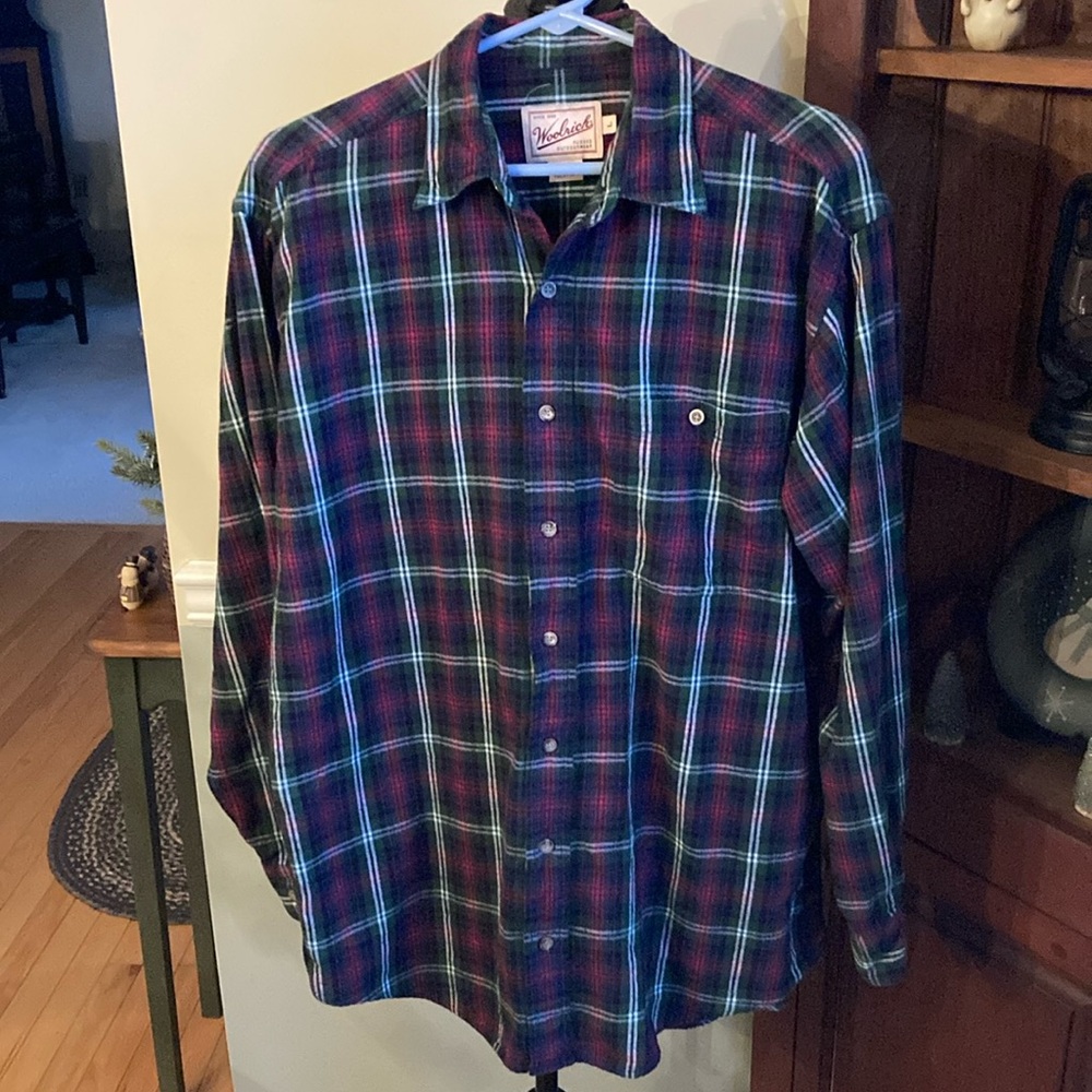 Men’s Woolrich flannel shirt